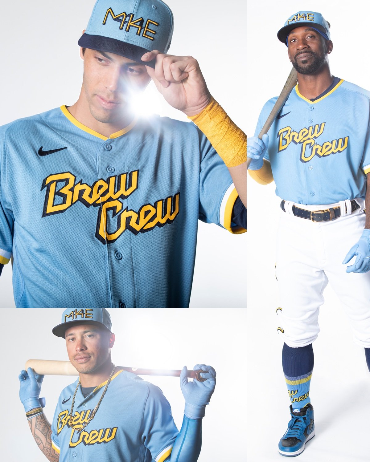 Milwaukee Brewers 2020 Baseball Player Jersey — Ecustomily