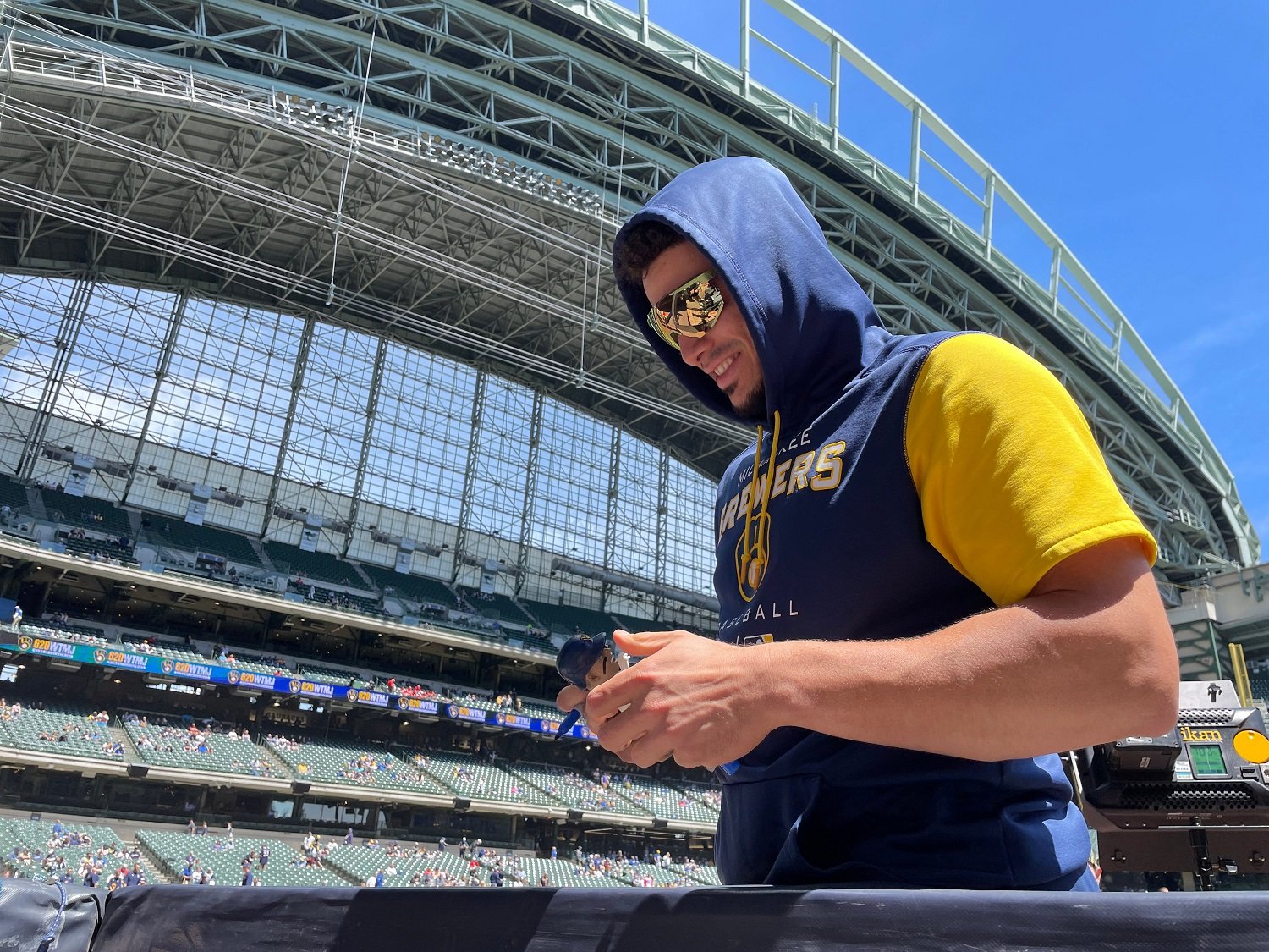 Milwaukee Brewers' Willy Adames on injured list with high ankle