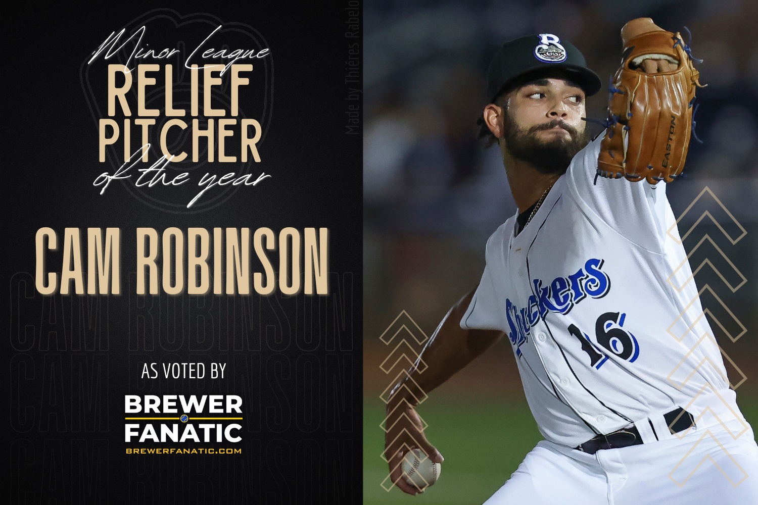 Brewer Fanatic 2022 Full Season Relief Pitcher of the Year: Cam