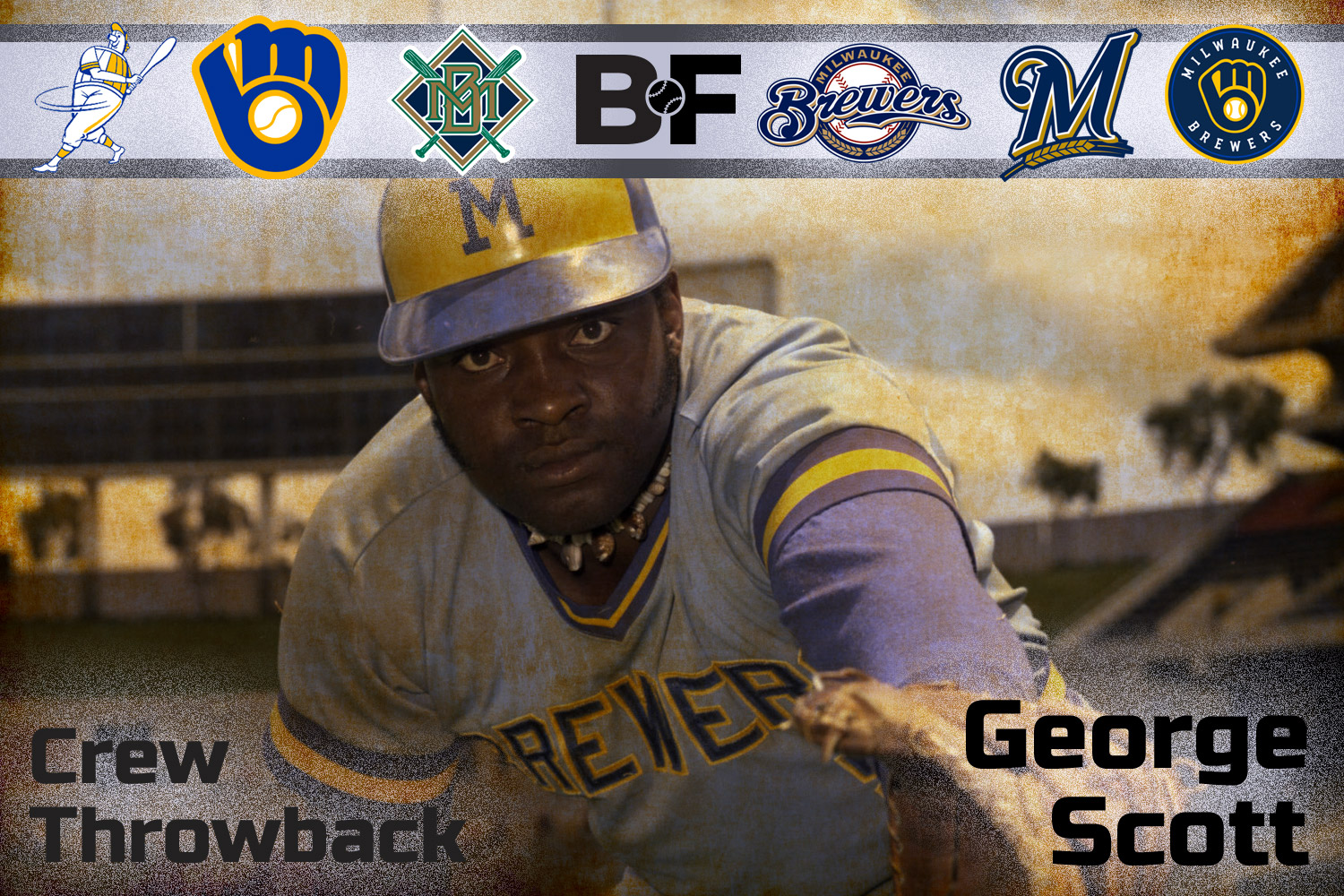 George Boomer Scott - Milwaukee Brewers