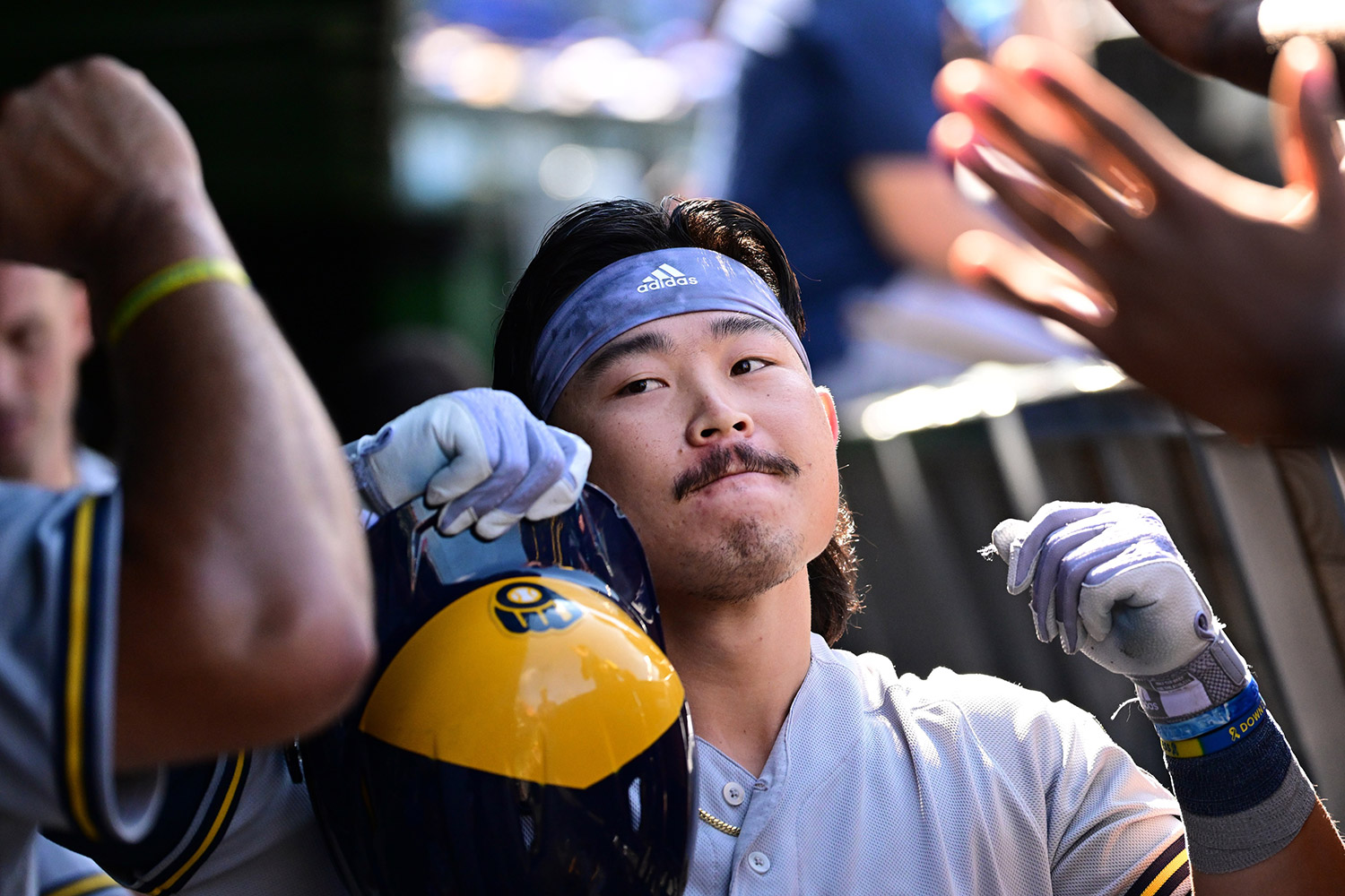 Why hasn't Keston Hiura been in the Milwaukee Brewers lineup more?