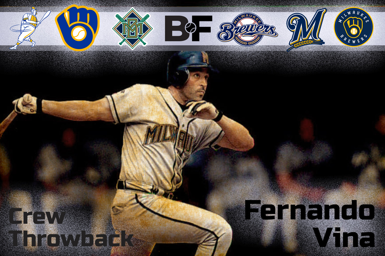 Fernando Vina autographed Baseball Card (Milwaukee Brewers) 1996