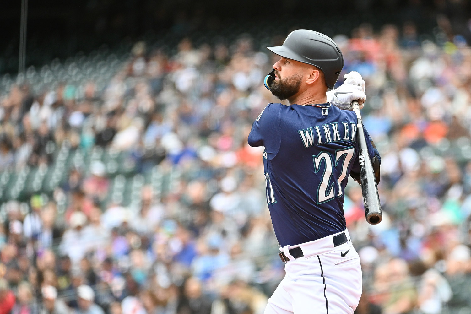 Jesse Winker's two-run double, 03/20/2022