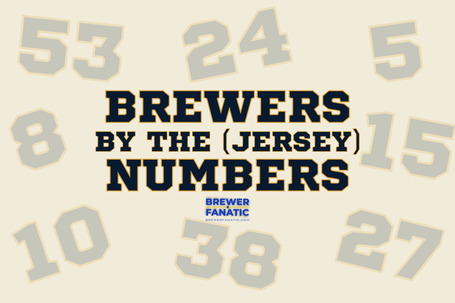 Brewers Retired Numbers