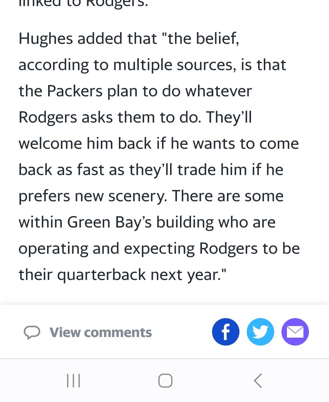 Packers 2022 NFL Draft Discussion - Page 6 - Other Sports - Brewer