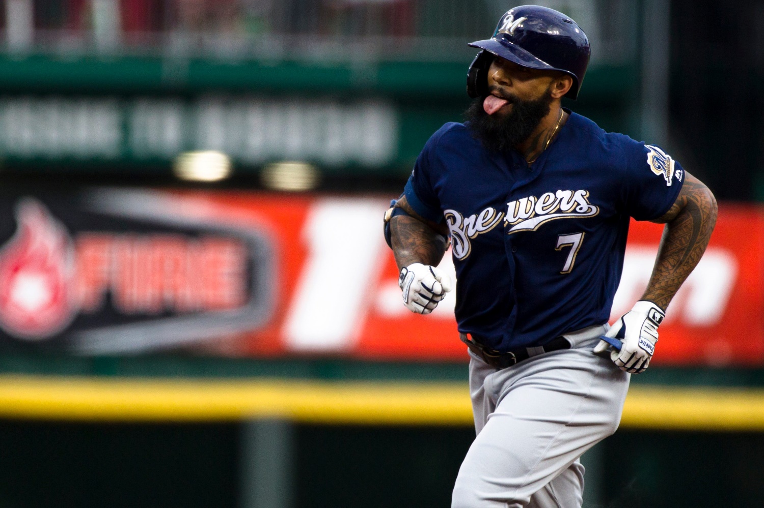 Former Brewer Eric Thames Retires: What We'll Remember About His Milwaukee  Renaissance - Brewers - Brewer Fanatic