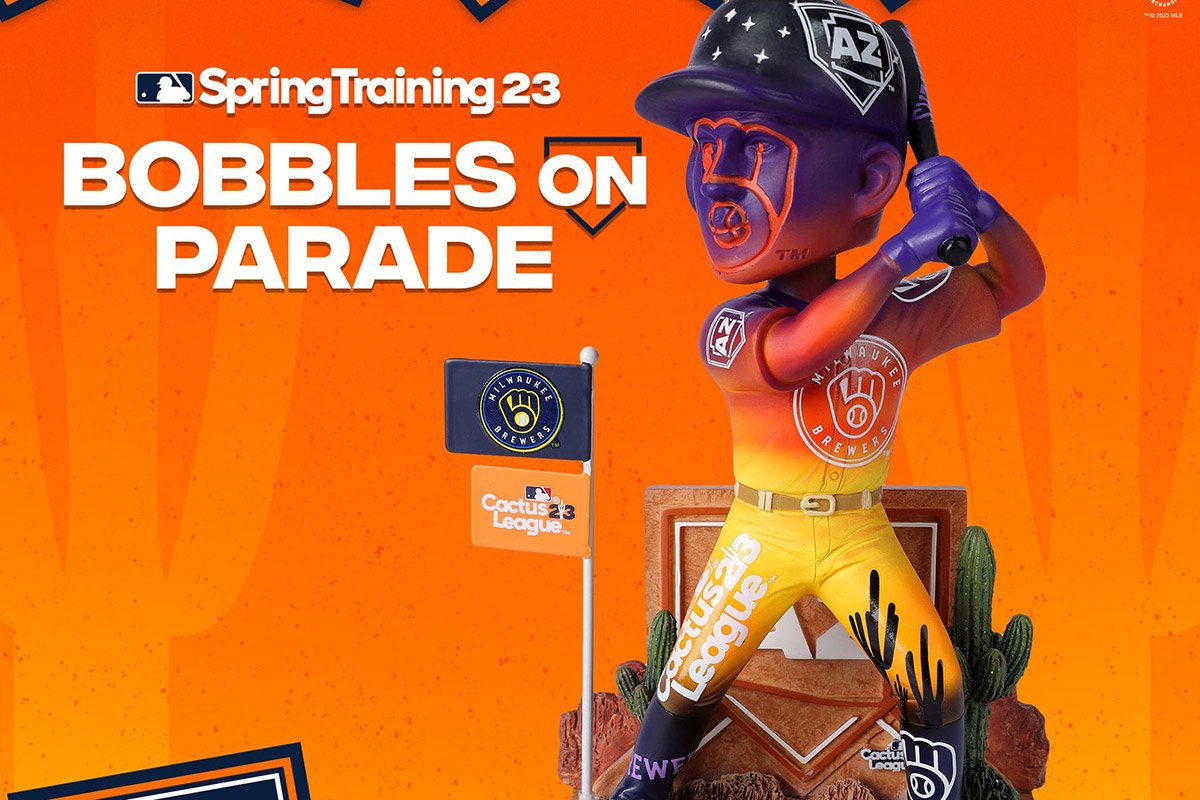 Arizona Diamondbacks Cactus League Bobbles On Parade Bobblehead FOCO