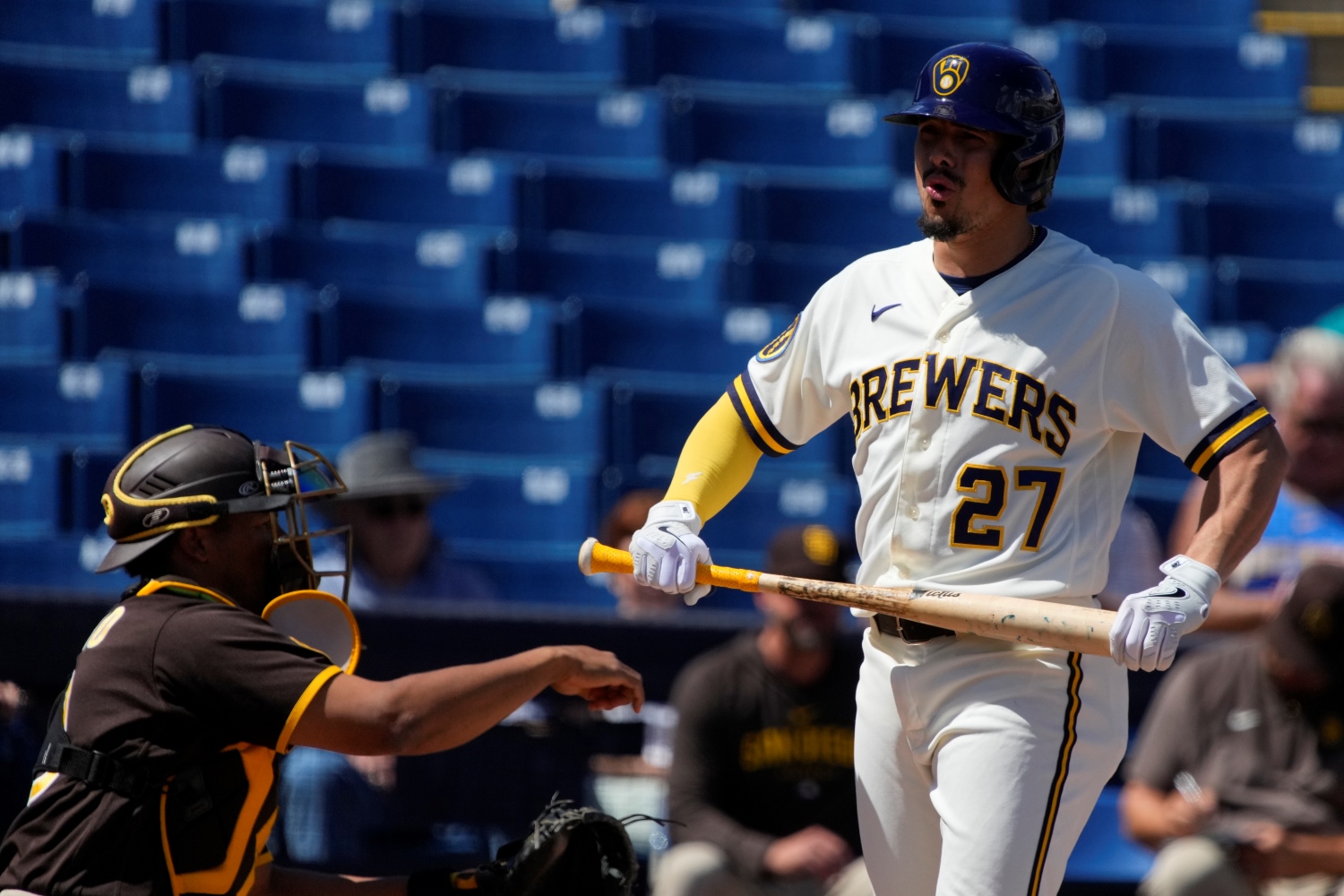 Brewers Spring Training: Jesse Winker 'Feeling Strong And Healthy