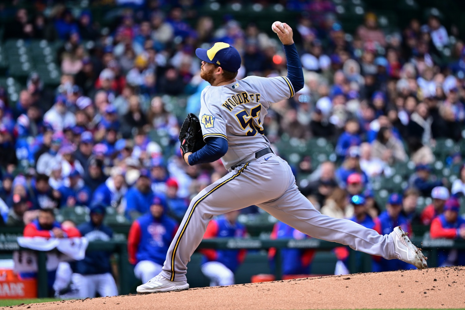 MILWAUKEE, WI - JULY 25: Milwaukee Brewers starting pitcher Corbin