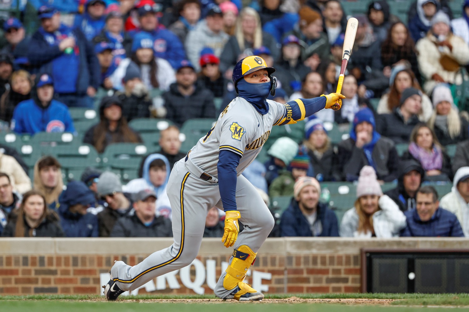 Milwaukee Brewers: Jesse Winker cracks his first home run of the