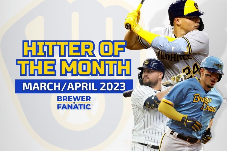 Brewers Hitter of the Month for April 2023: Rowdy Tellez