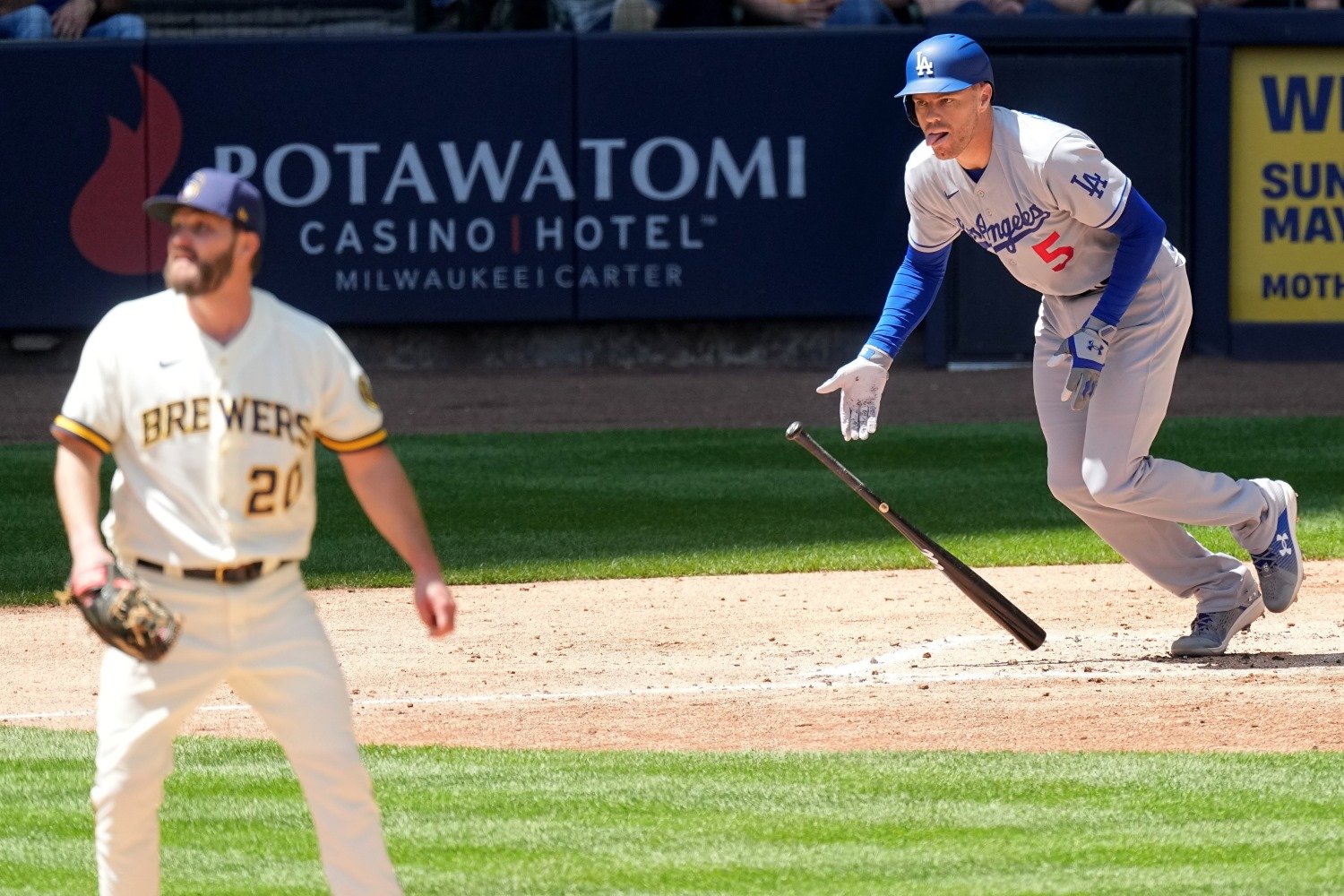 Garrett Mitchell is liking the new Brewers post home run routine