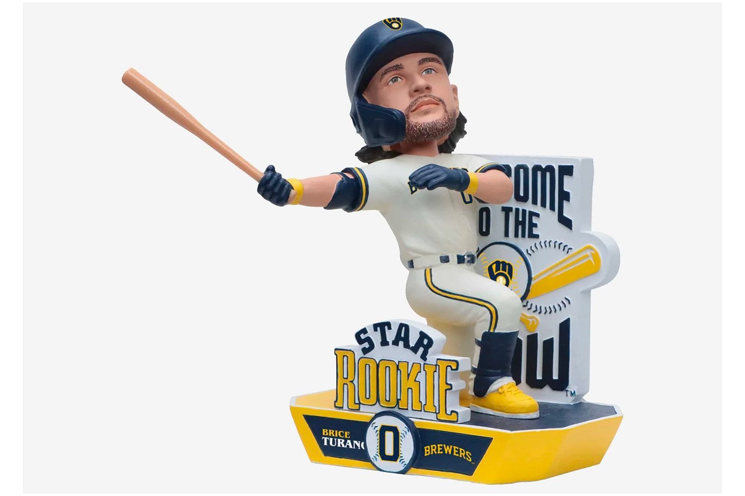 FOCO Announces Brice Turang Rookie Bobblehead - Battle Your Tail Off ...