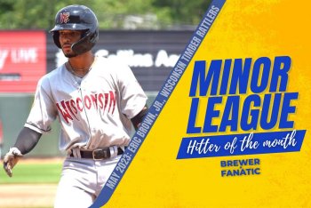 Brewers Minor League Hitter of the Month - May 2023