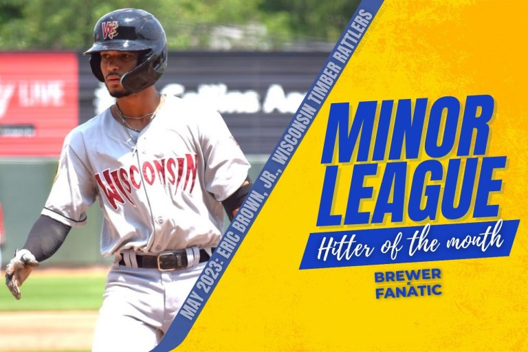 Brewers Minor League Hitter of the Month - May 2023