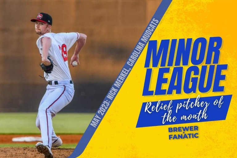 Brewers Minor League Relief Pitcher of the Month - May 2023