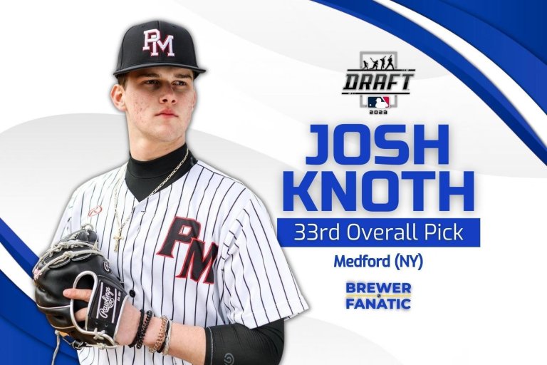 Brewers Select Josh Knoth (RHP) #33 Overall