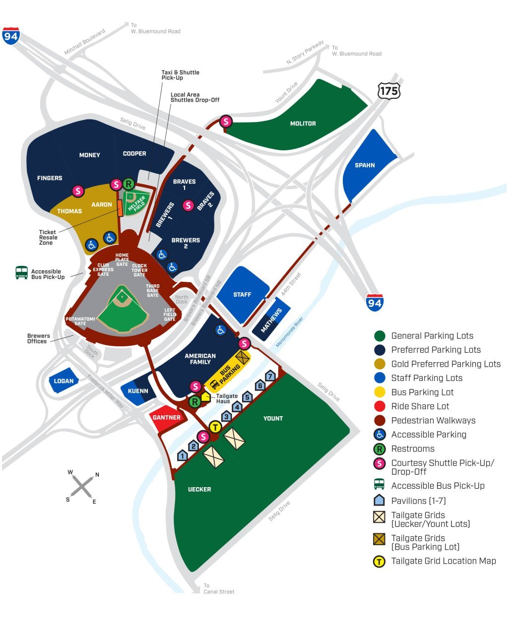 Milwaukee Brewers Interactive Seating Chart and Seat Views