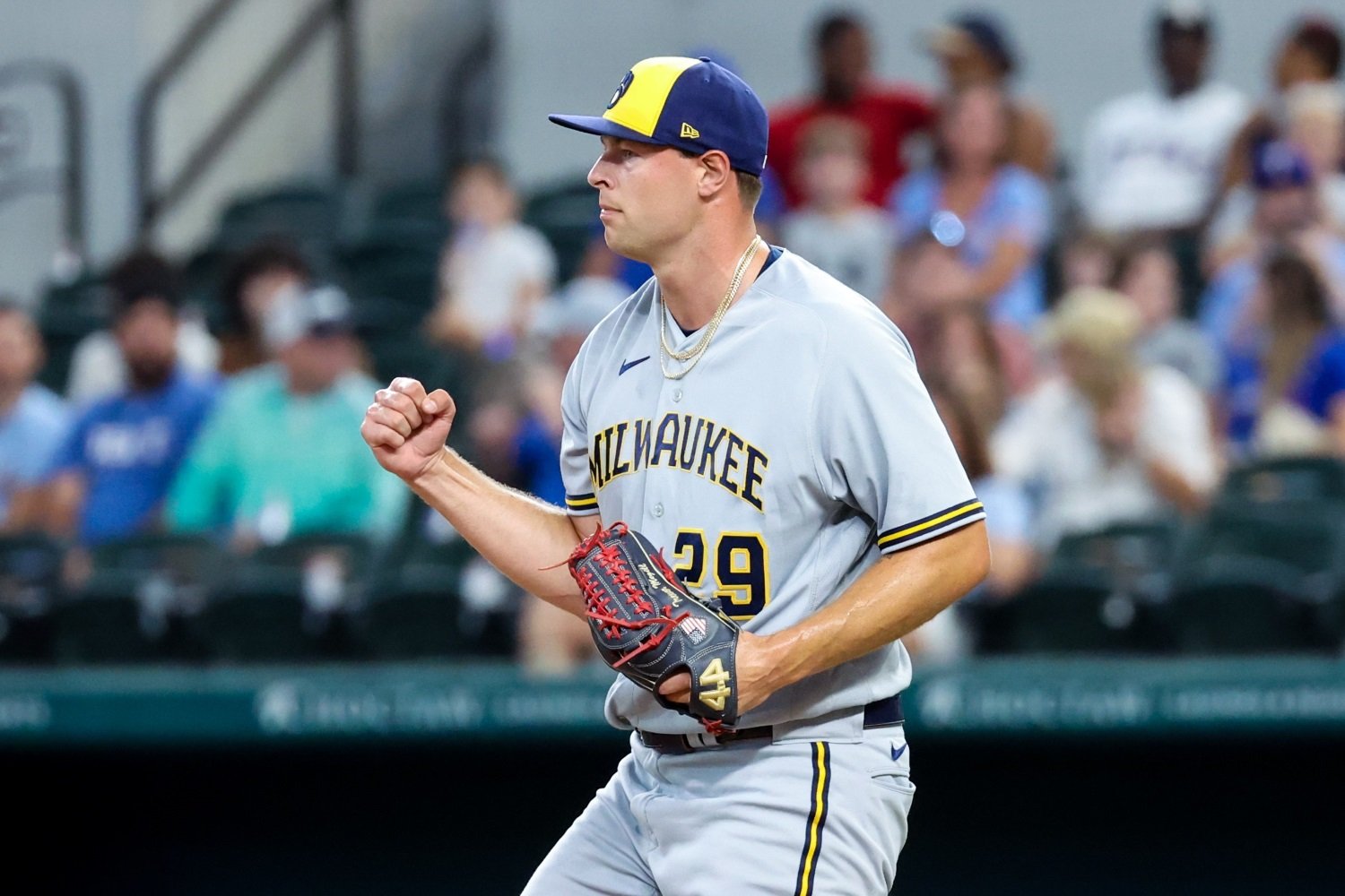 Trevor Megill K's the final out, 08/27/2023