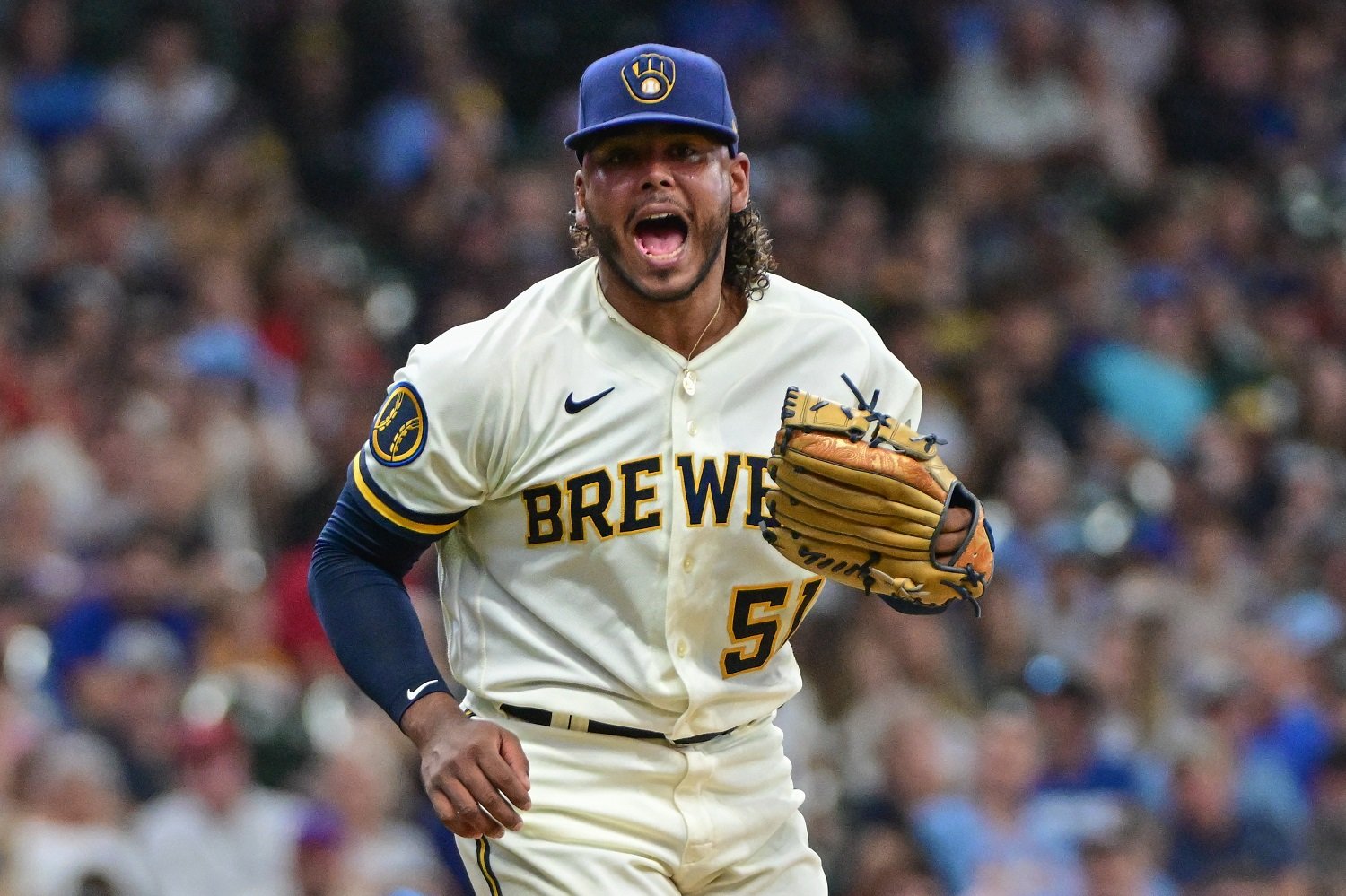 Freddy Peralta no longer just a fastball pitcher for the Brewers