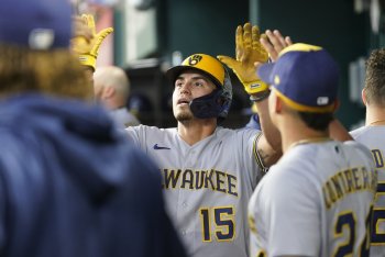 Brewers 6, Rangers 2: The Brooms in Texas Are Huge, Man