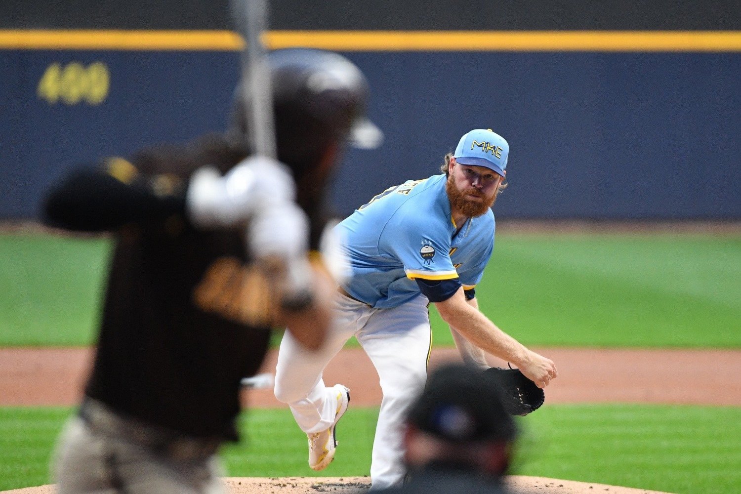 Brewers shortstop doesn't hold back excitement after meeting