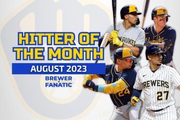 Brewers Hitter of the Month - August 2023