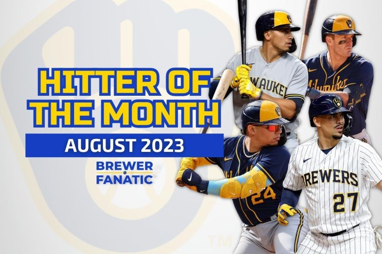Brewers Hitter of the Month - August 2023