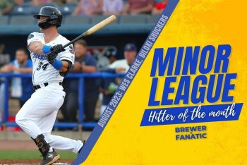 Brewers Minor League Hitter of the Month - August 2023