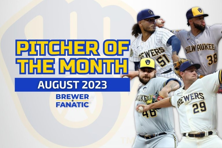 Brewers Pitcher of the Month - August 2023