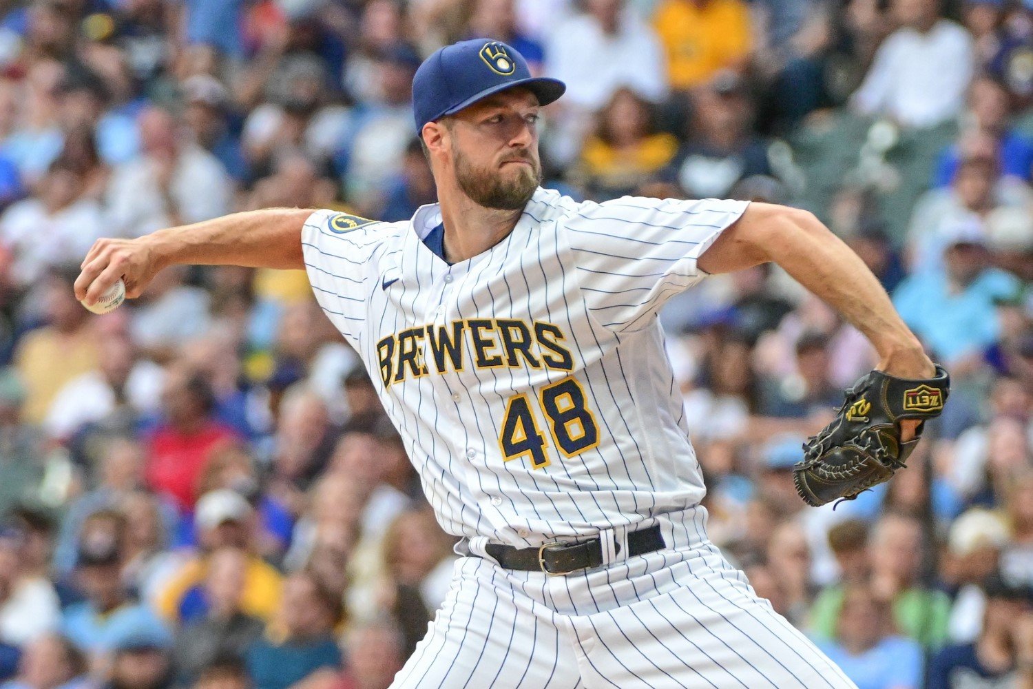 Freddy Peralta gives Brewers another strong outing in win over the