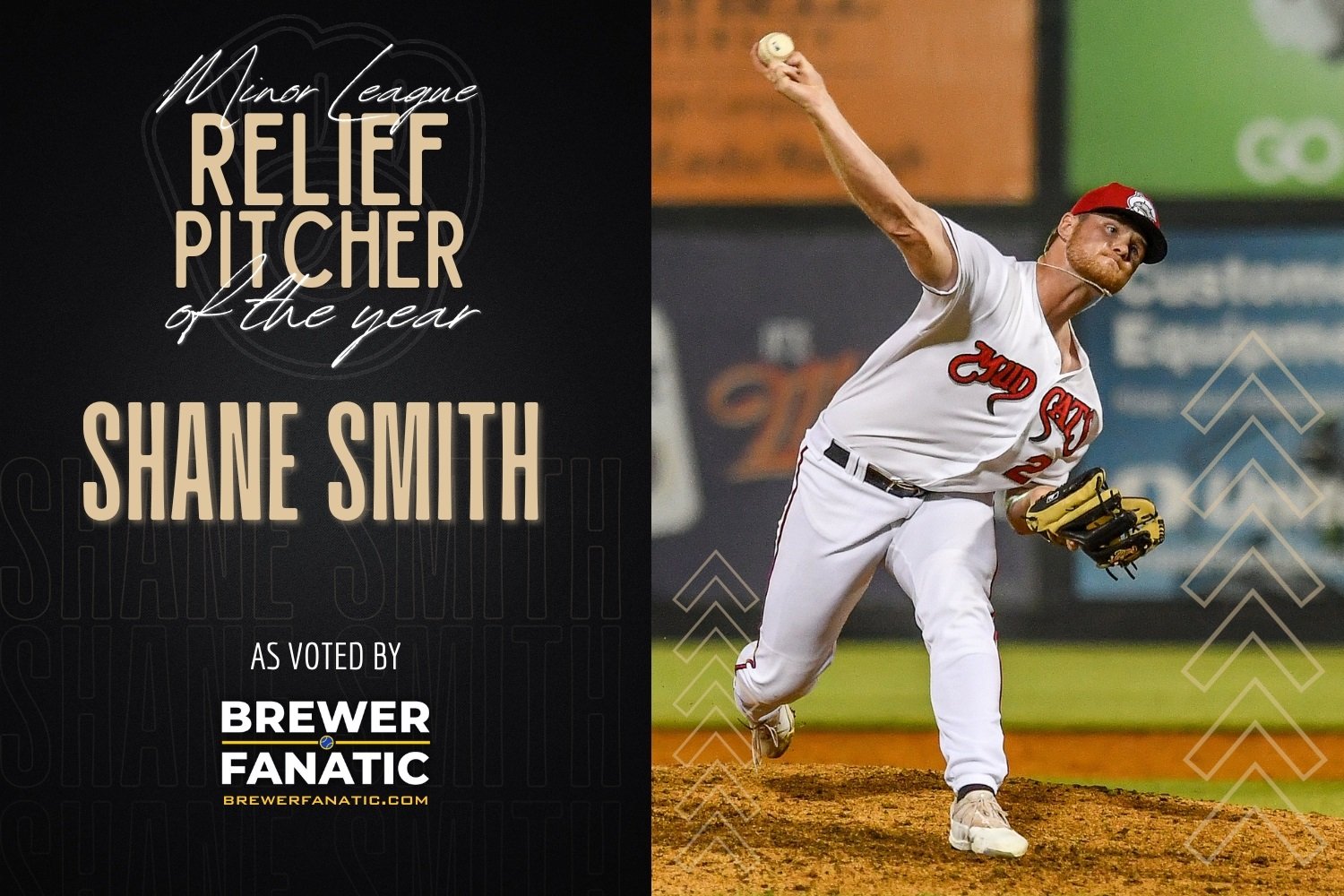Brewers Minor League Relief Pitcher of the Year 2023 Announced: Clayton Andrews, James Meeker, Tanner Shears, and Shane Smith as Top Contenders