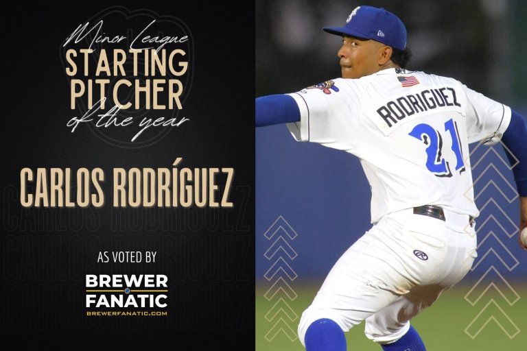 Brewers Minor League Starting Pitcher of the Year - 2023