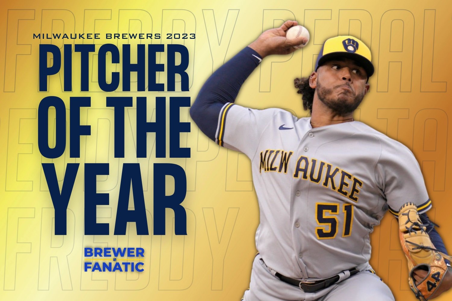 Freddy Peralta named Brewers Minor League Pitcher of the Month