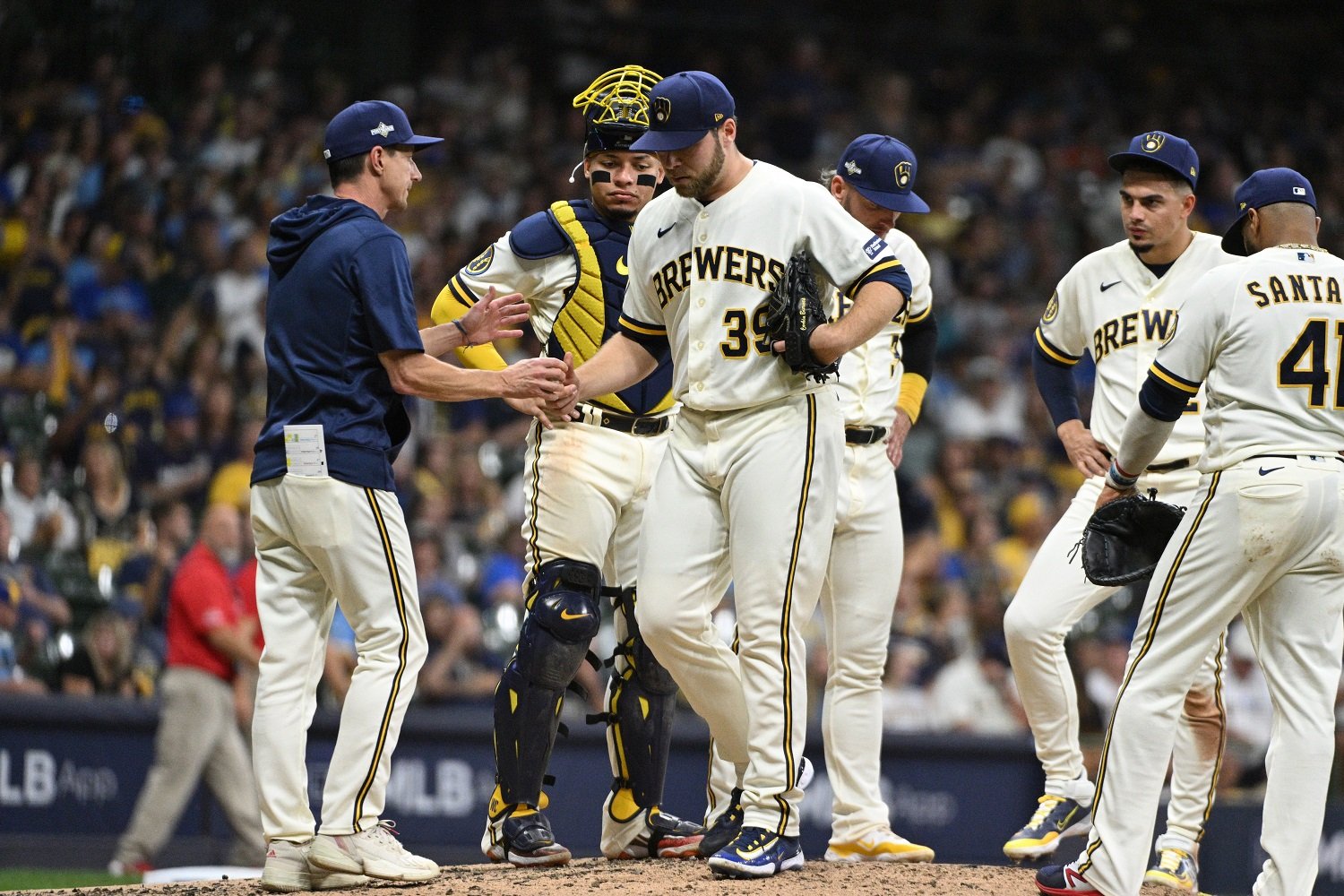 Craig Counsell says Brewers' bullpen will be 'fine' after using 6 relievers  in loss to Diamondbacks