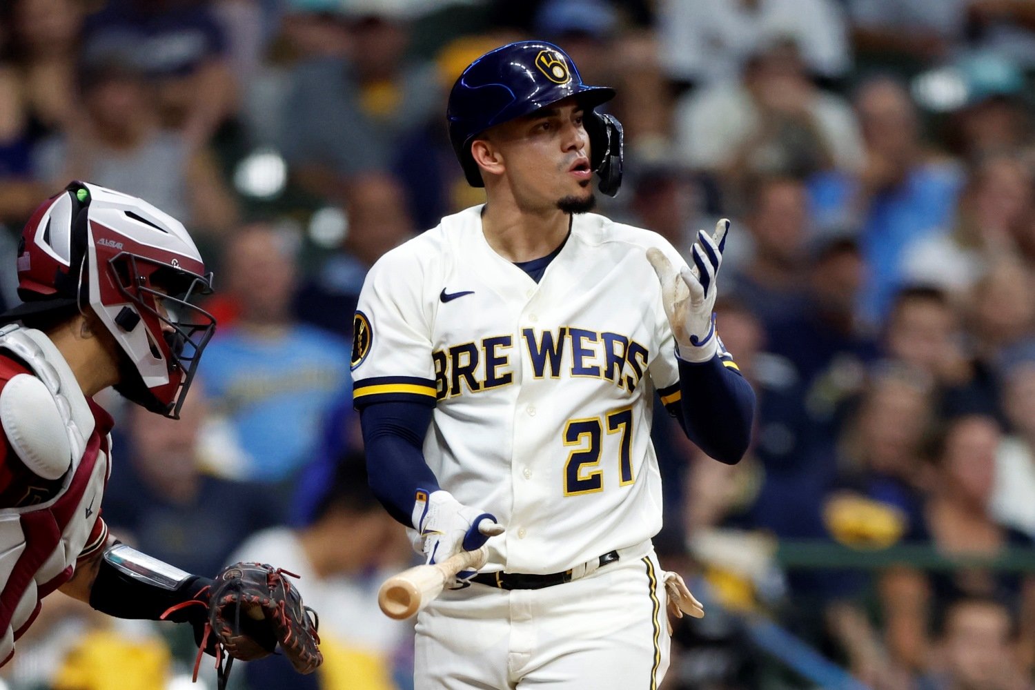 CHRISTIAN YELICH, WILLY ADAMES, & WILLIAM CONTRERAS CREWTOBER