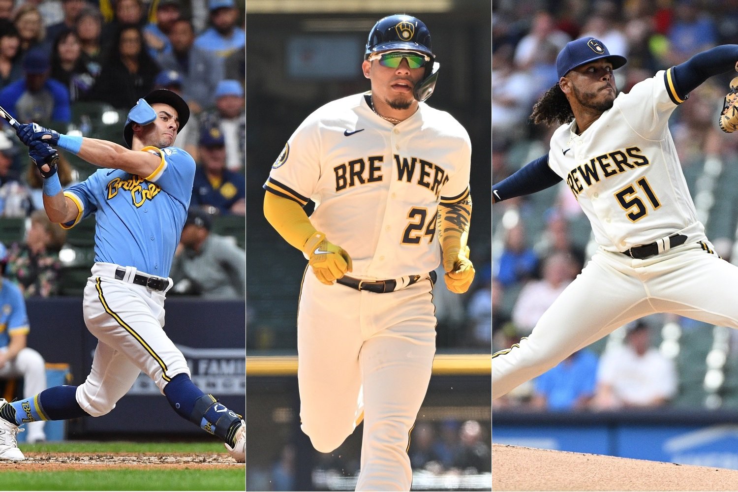 The Top 20 Milwaukee Brewers Player Assets For 2024 Part 4 1 5   FrelickContrerasPeralta .208228561afb5b36c6d8b6ba240412a0 