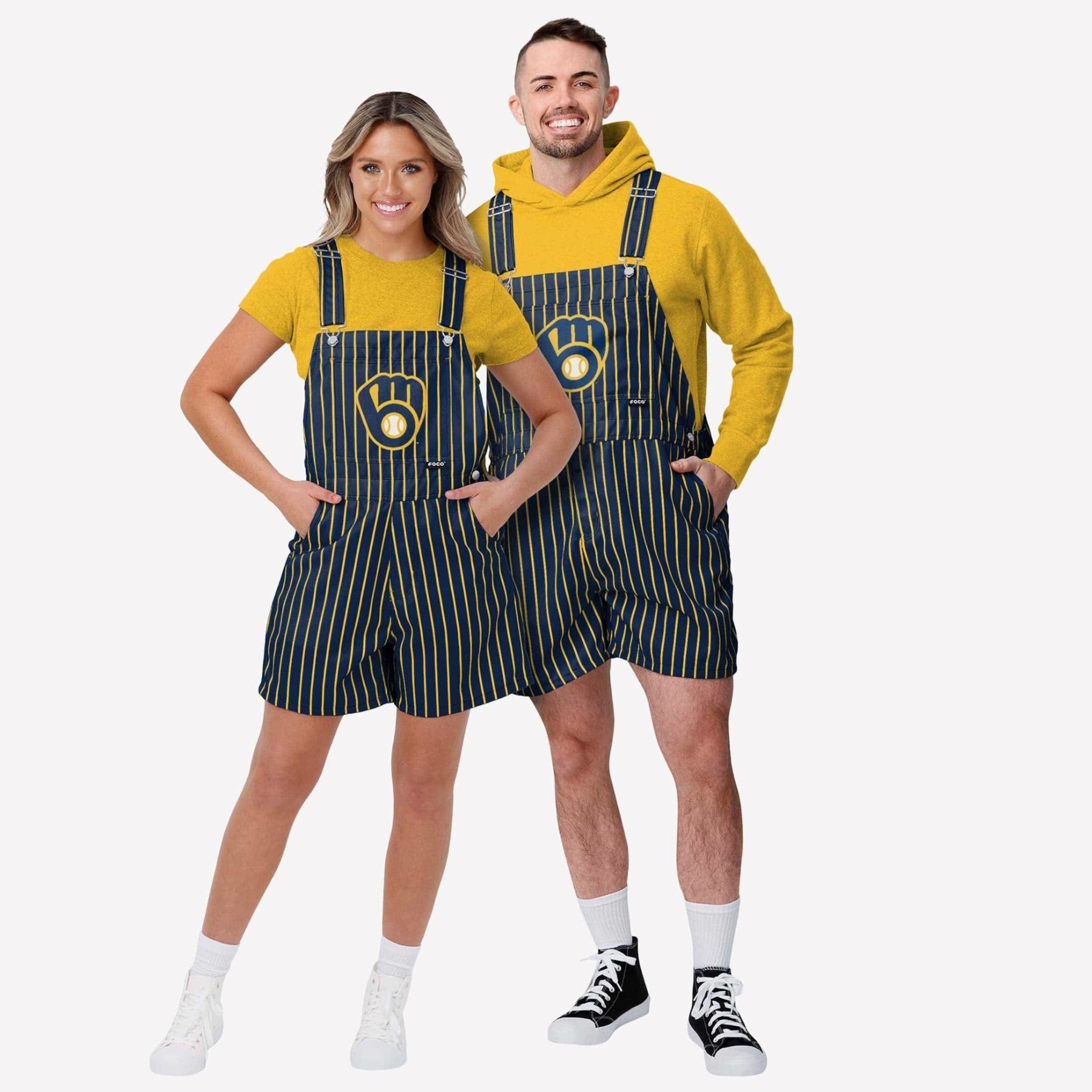 Milwaukee Brewers Mens Pinstripe Bib Shortalls.jpg