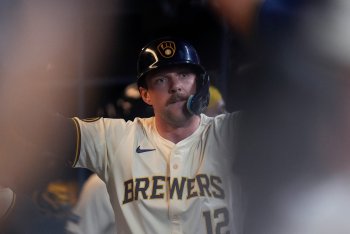 A Rhys Hoskins Breakout Is Underway, Just In Time for Brewers' Playoff Power-Up