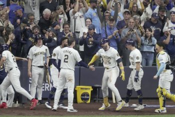 Young Brewers Hitters Kept Team in Wild Card Series. Can Veteran Sluggers Get On Their Level?