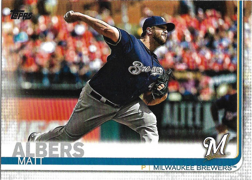 Matt Albers Baseball Card Image