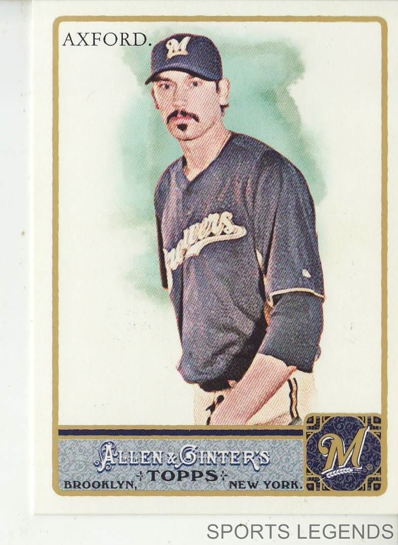 John Axford Baseball Card Image