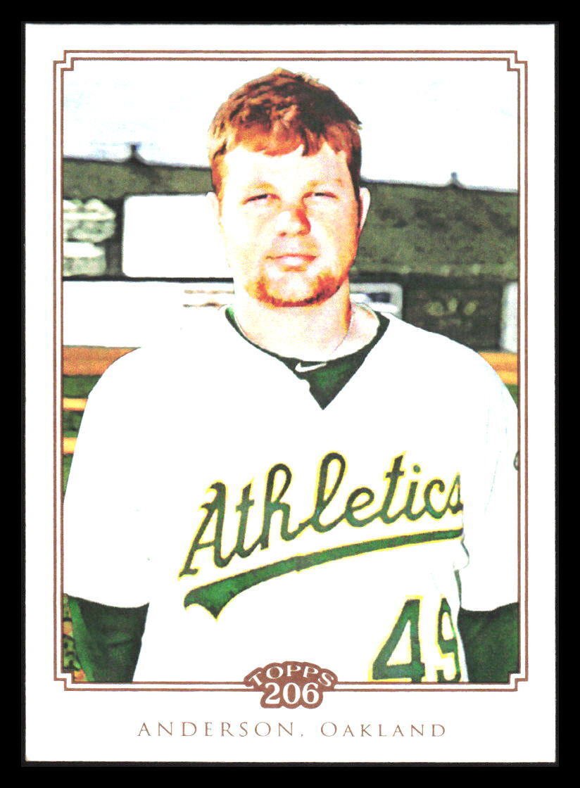 Brett Anderson Baseball Card Image