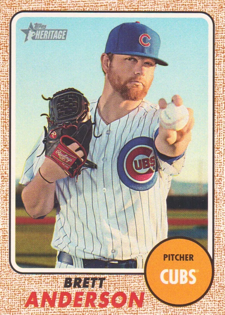Brett Anderson Baseball Card Image