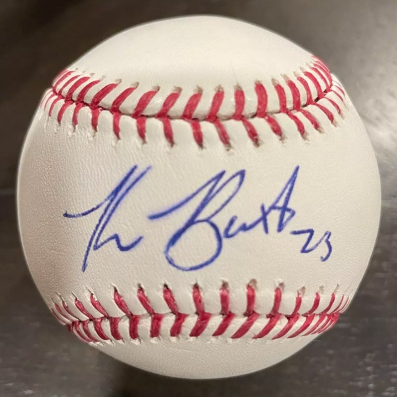 Keon Broxton's Autograph