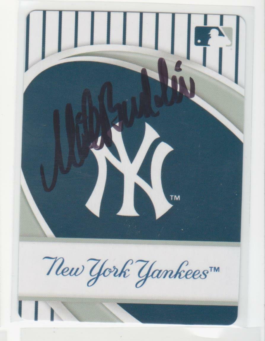 Mike Buddie's Autograph