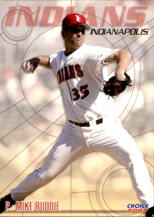 Mike Buddie Baseball Card Image