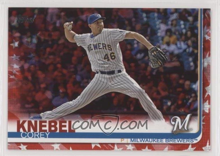 Corey Knebel Baseball Card Image