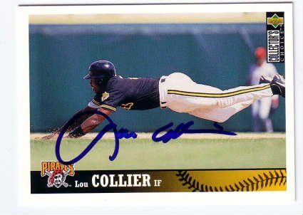 Lou Collier Baseball Card Image