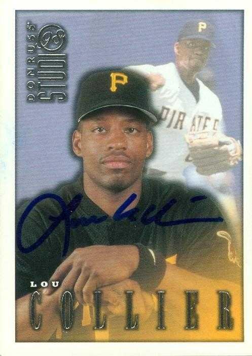 Lou Collier Baseball Card Image